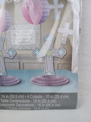 Religious Room Decorating Kit 10 PCs Amscan Table Decor New