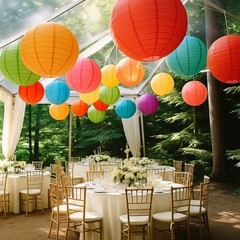 5/10 Pack Chinese Paper Lantern Decoration Wedding Party 8″ 10″ 12″ 14″ 16″