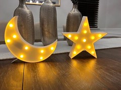 Moon and Star Led lights set