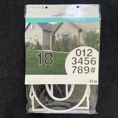 Celebrate It Number 33 Pieces Yard Large Signs 13-15 inches – New in Bag