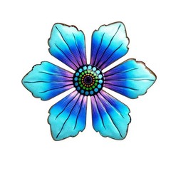 15 X 15 Cm Decoration Yellow Art Blue Decor Flower For Garden Green Home