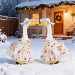 For Spring Display Porch Goose Costume Spring Garden Decor Moisture Resistant