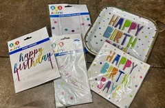 3 2 1 PARTY! Party Bundle Set Of 5 Items For Your Next Party Occasion Read Dis