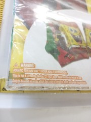 Spongebob Squarepants inflatable arm floaties sealed