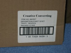 (12 packages of 3) Creative Converting Tahiti Tropics Party Assorted Cutouts