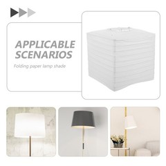 2pcs Foldable Paper Lanterns: Hanging Collapsible Lantern White – White Paper