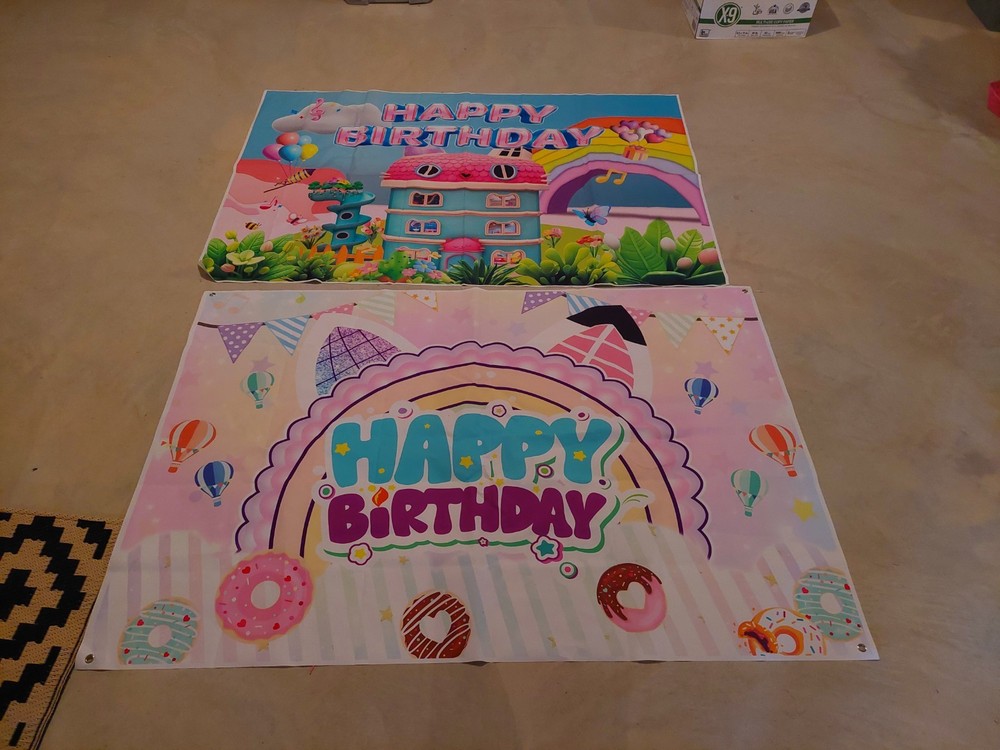 Gabby’s Dollhouse Backdrop Banner