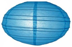 16″ Turquoise Saturn Paper Lantern