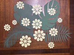 Paper Tropical Leaf Cutouts
