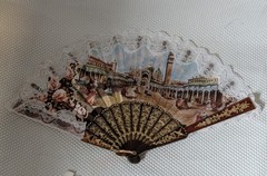 9 Pcs Folding Bamboo ,plastic, Metal Fan Paper Fans Chinese Style Hand