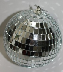 Disco Mirror Ball 4.72″, Shiny Sparkly DJ Supply, Light Party Decoration