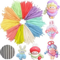 200 PCS Latex Twisting 260Q Magic Balloons – Assorted Color Long for Animal Shap