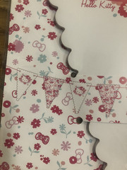 HELLO KITTY PARTY ACCESSORY Birthday Bunting 2013