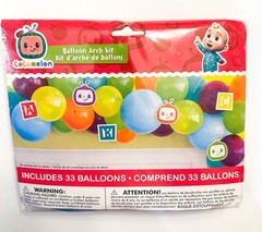 Cocomelon Party Pack Includes All 3! Helium Ballon, Backdrop And Ballon Arch!
