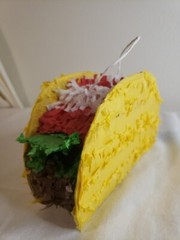 Mini Taco Decorative Pinata, New Without Tag