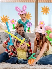 100 Pcs 260 Balloons Kit with Pump – Kids Premium Latex Twisting Long Balloon…