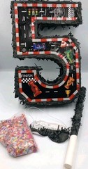 Race Car Number 5 Pinata Birthday SET READ & SEE PHOTOS