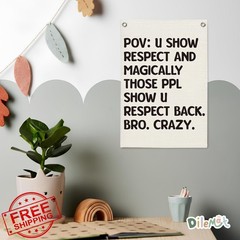 Dilemat Classroom Decor Crazy English Banner 18×25 Inch