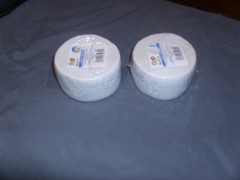 2 Pack 321 Party Crepe Streamers 81 ft Each White