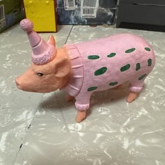 Cake Topper Birthday Ankyo Party Animals Target Bullseye Playground Pig Figure