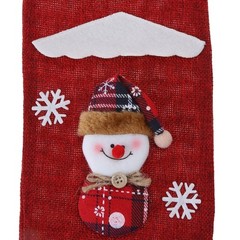 Christmas Wine Bottle Cover Wine Gift Bags with Drawstring Reusable Covers