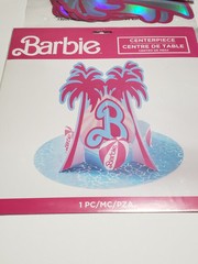 Barbie Themed Party Pack Centerpiece Banner Table Cover