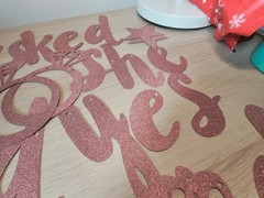 Bunting Decorations Party ‘He Asked She Said Yes Engagement’ Banner DIY Pink