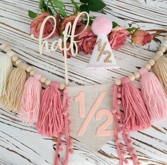 1/2 Birthday Decorations Half Way to One Baby Girl Decorations Half Birthday …