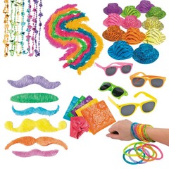 Neon Apparel Party Kit – 252 Pc.