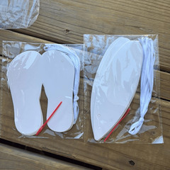 Hanging Banner Aloha Hawaiian Flip Flops Surfboards Beach Party Decorations