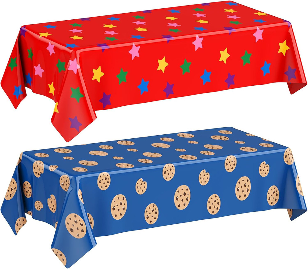 2 Sheets Street Theme Birthday Party Decorations Cookie and Star