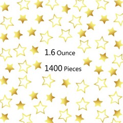 Confetti Star Glitter Table Scatter Metallic Birthday Wedding 2 Size Gold