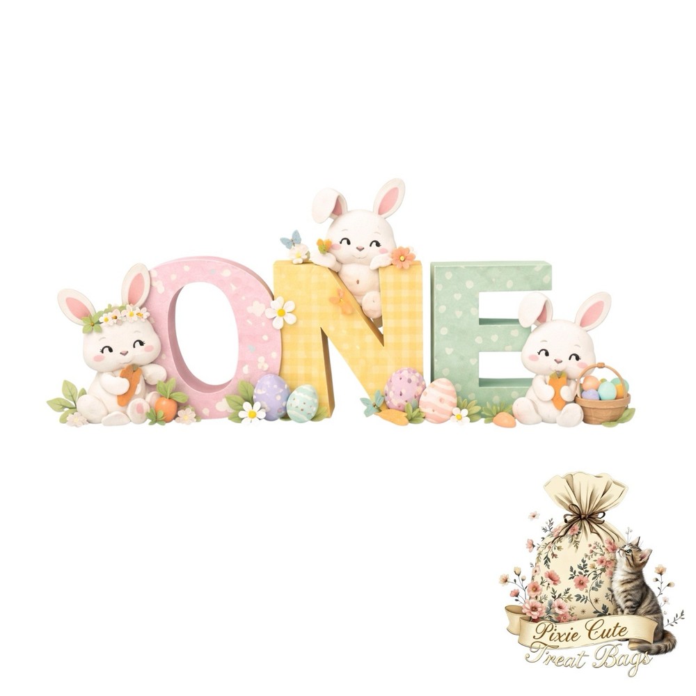 Some Bunny Is One – 3D letters, Kids Birthday Party, Bunny party ideas