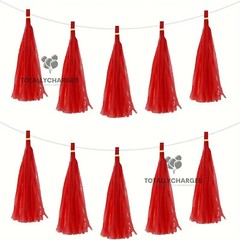 Party Hanging Decoration Tissue Tassels Paper Garland Bunting Wedding Birthday