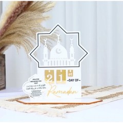Ramadan Calendar Countdown Decorations for Home Eid Mubarak
