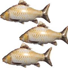 3pcs 33inch fish balloons for fish decorations,gone fishing party decorations…
