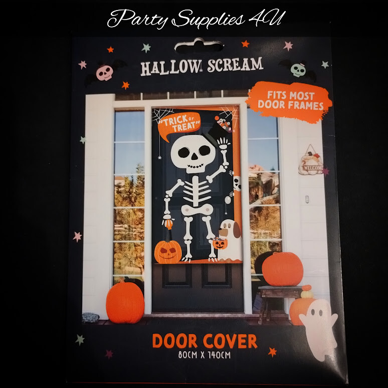 Halloween Door Cover/Decoration/Various Designs/Spooky/Blood/Skeleton/Pumpkins