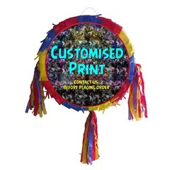 Personalised Piñata party theme happy birthday name number character cartoon UK