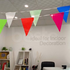 10m Bunting Flags Pennant Party Decorations Parties Flag Wedding Banner Triangle