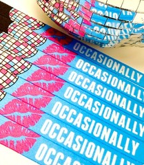 Kiss All The Time Wristband – Disco Occasionally Party Wristbands – Concert
