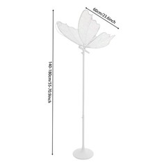 Butterfly RGB Floor Lamp LED Ambient Light Adjustable Height Wedding Decoration