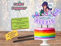 amanda adventurer Cake Party Supplies happy birthday centerpiece decoration gift