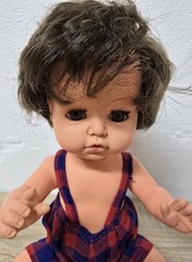 Cute Plastic Doll WW Doll 26cm Sleep Eyes Collectors Vintage