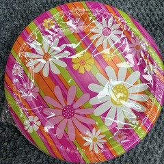 Mixed Lot Party Supplies Paper Plates Napkins Hanging Decor Hearts Summer