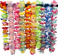 Comfortable and Lifelike 100 Count Hawaiian Leis – Ideal for Gatherings