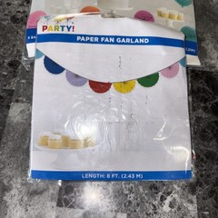 2x Happy Birthday 16 Pc Decorating Kits Girl Pastels #HBD Balloons + Fan Garland
