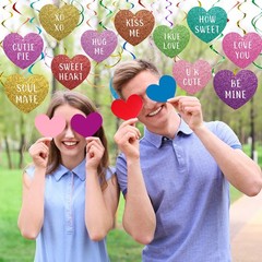 Faccito 30 Pcs Hanging Swirl Decorations Party As the Picture Shown