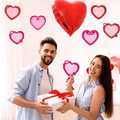 60 PCS Paper Heart Cutouts For Bulletin Board Classroom School Wall Decor