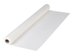 Hoffmaster 114000 Plastic Tablecover Roll, 300′ Length x 40″ Width, White