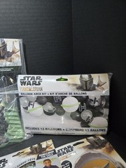 Star Wars Party Decorations+ Mandalorian Balloons, Glasses, Party Favors NEW